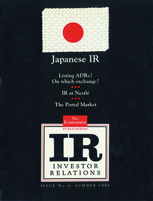 IR Magazine summer 1990: Japanese IR