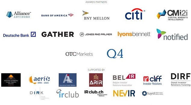 IR Magazine Awards - Europe 2022 partners