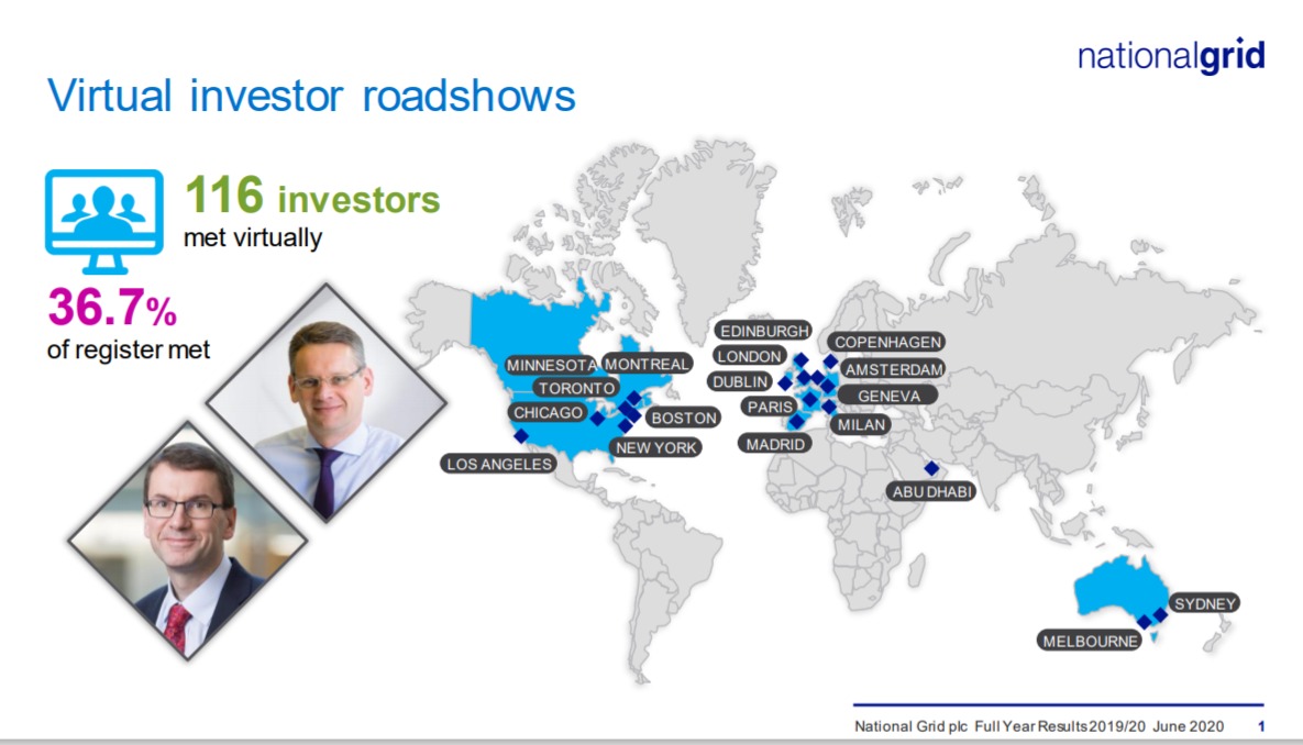 National Grid virtual roadshow