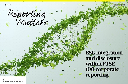 ESG integration and disclosure in the FTSE 100