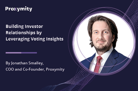 Building investor relationships by leveraging voting insights