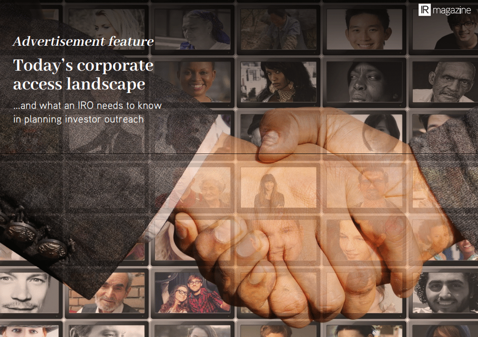 Raymond James Today's corporate access landscape