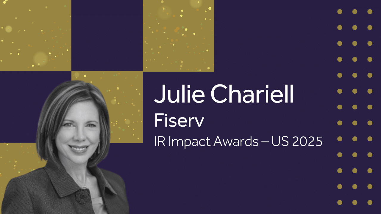 Julie Chariell Fiserv us awards
