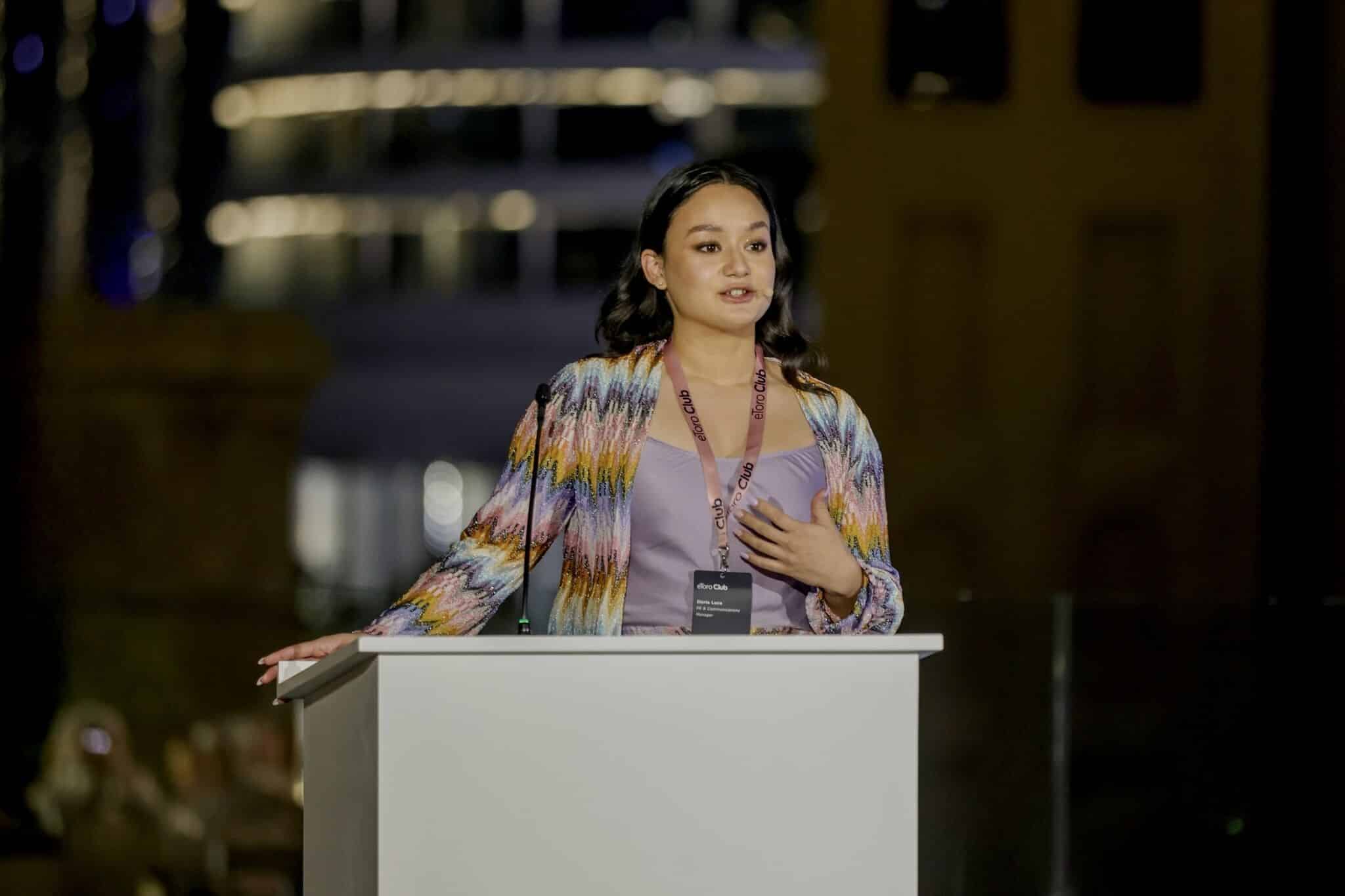 Trading platform eToro has promoted its former global PR and communications manager Ilaria Pattareeya Luca to its IR team following its recent IPO.