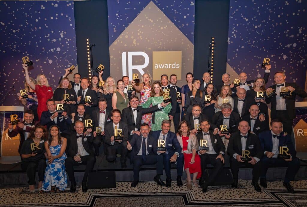 The winners of the IR Impact Awards - Europe 2025