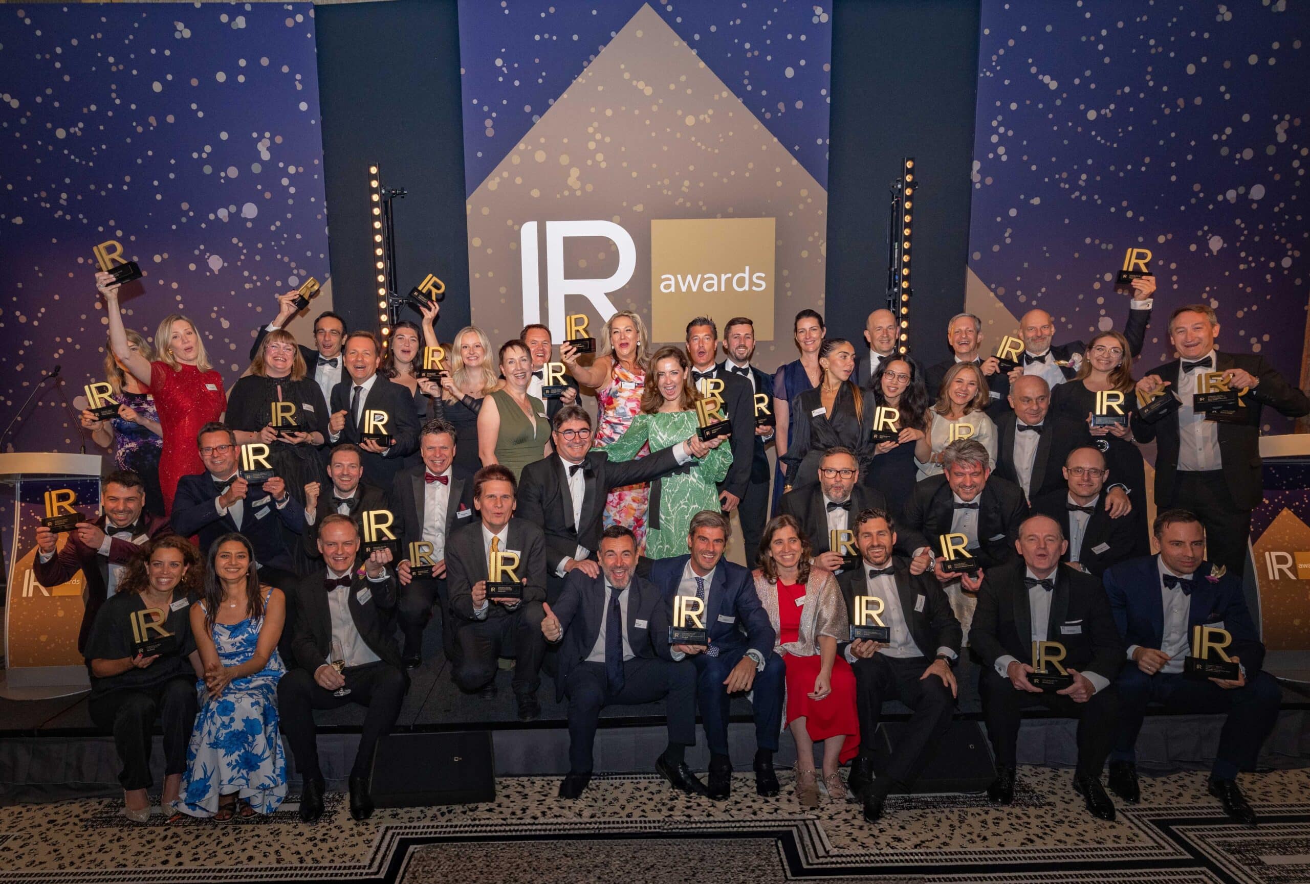 The winners of the IR Impact Awards - Europe 2025