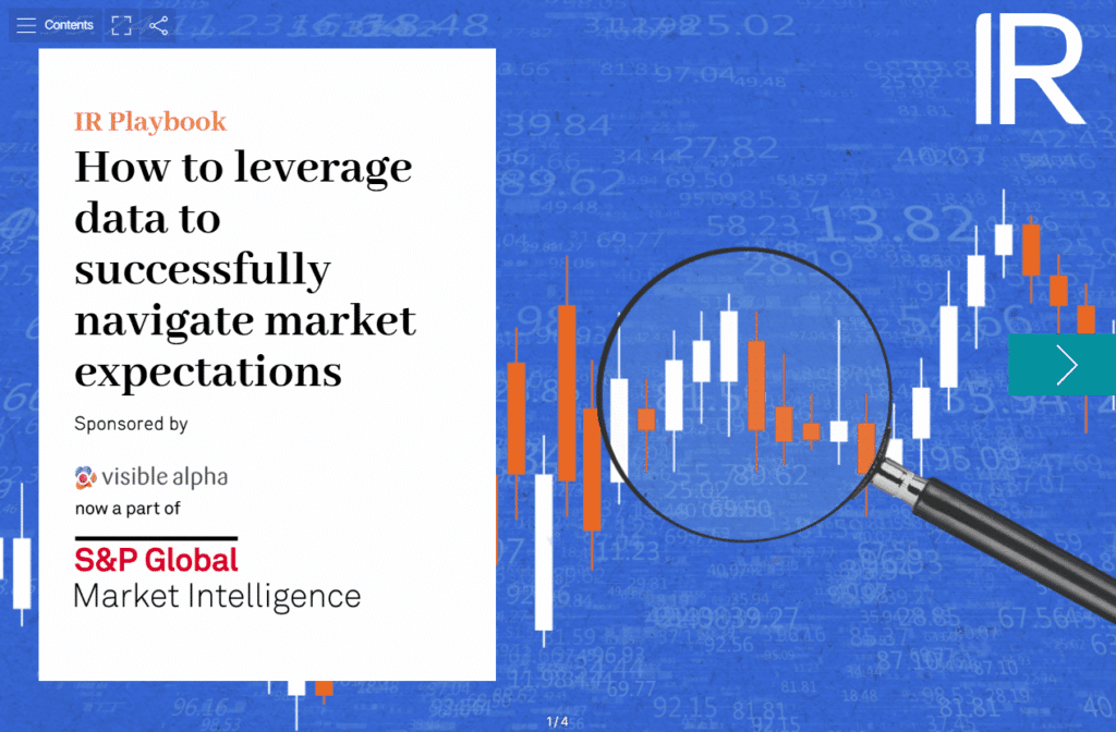 How to leverage data to successfully navigate market expectations