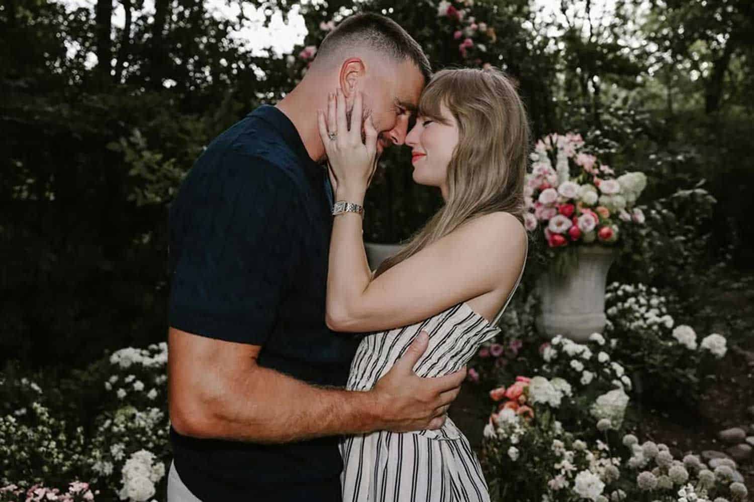 Taylor Swift and Travis Kelce's engagement