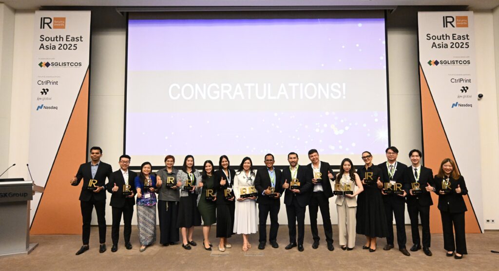 Congratulations to the winners of the IR Impact Awards – South East Asia 2025