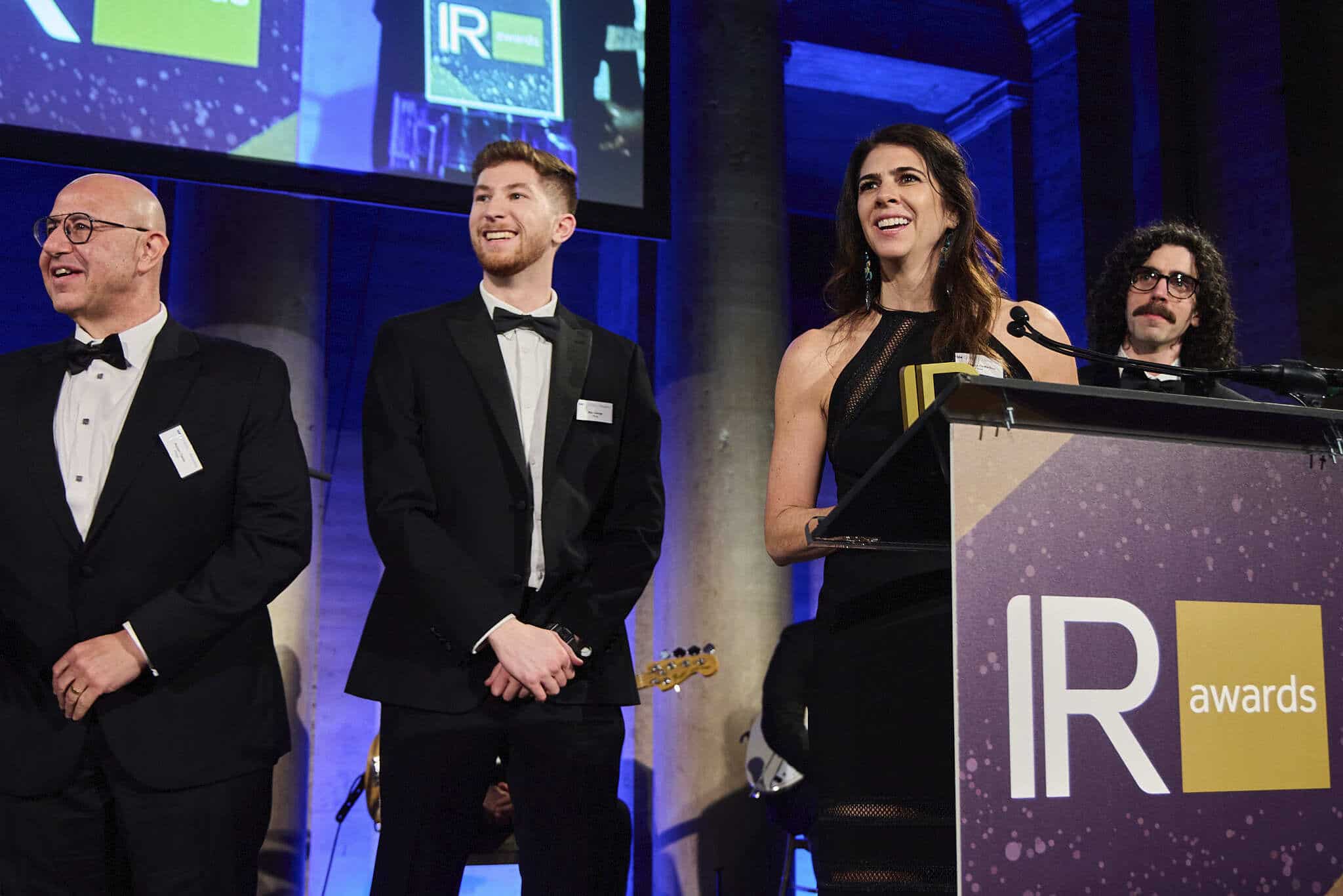 Francesca DeMartino at the IR Impact Awards